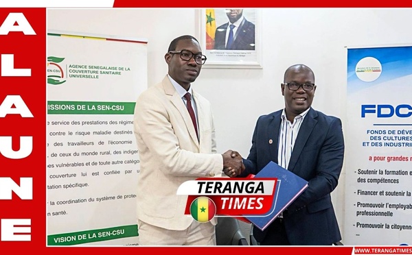 Santé et culture: L'Agence de la CMU et le FDCUIC concrétisent l'enrôlement de 1 000 artistes sénégalais