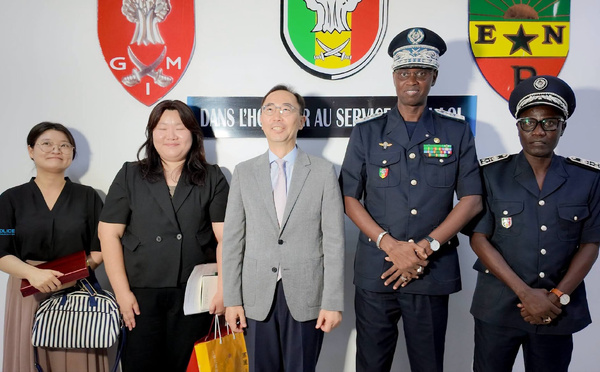 Sécurité et diplomatie: La Police nationale du Sénégal et la Corée du Sud renforcent leur partenariat pour les JOJ 2026