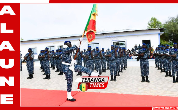 Kébémer: 415 nouveaux gendarmes auxiliaires officiellement présentés au drapeau