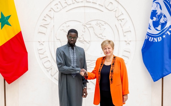 Diplomatie économique : Le Président Bassirou Diomaye Faye s'entretient à Washington avec Kristalina Georgieva (FMI)