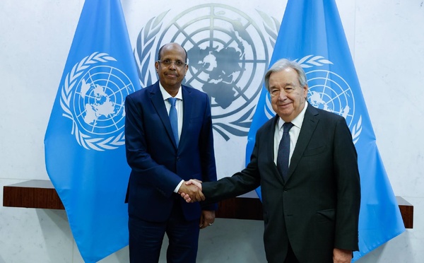 ONU–Union africaine : Mahmoud Ali Youssouf et António Guterres renforcent la coopération à l’UNGA81