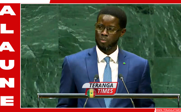 ONU : Bassirou Diomaye Faye alerte sur le climat, les crises sanitaires et l’urgence de l’eau