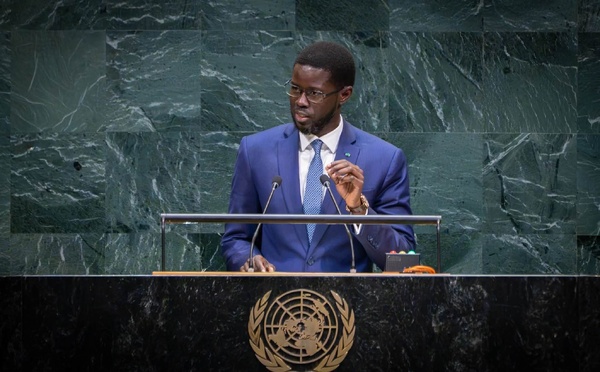 ONU: Bassirou Diomaye Faye réaffirme la vision du Sénégal pour un multilatéralisme plus inclusif
