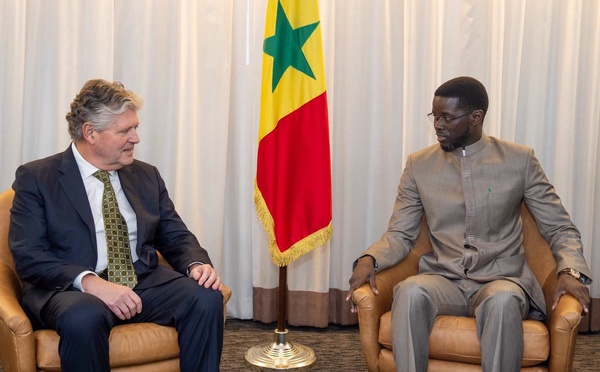 Bassirou Diomaye Faye échange avec Kosmos Energy sur le projet gazier GTA et le contenu local