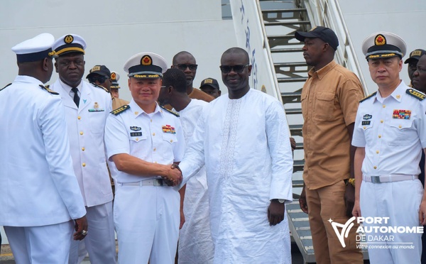 Diplomatie sanitaire et coopération maritime : Le Port Autonome de Dakar accueille le navire-hôpital « JIXIANG FANGZHOU » pour 600 consultations quotidiennes