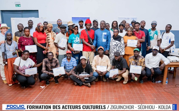 Casamance: Le FDCUIC renforce les compétences marketing et de gestion des acteurs culturels du Sud