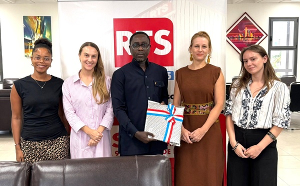 Diplomatie médiatique: Le DG de la RTS Pape Alé Niang reçoit les Ambassadeurs de la Türkiye, du Luxembourg et du Burkina Faso