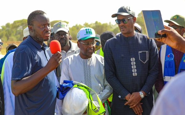 Souveraineté Alimentaire &amp; Riziculture: Le Ministre Dr Cheikhou Oumar Ba inspecte les aménagements du PPRI à Gamadji Sarré