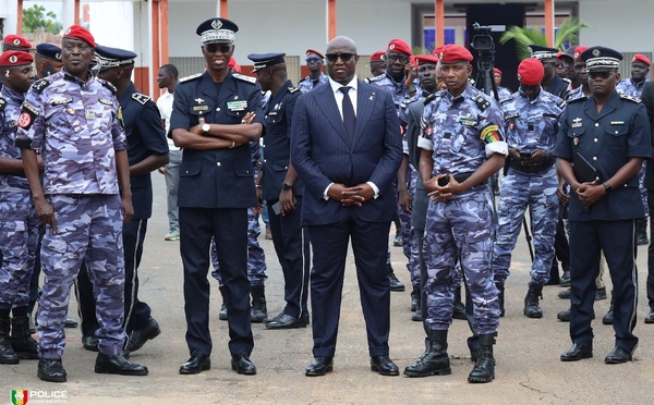 Police nationale : Mouhamadou Makhtar Cissé en visite au camp Abdou Diassé