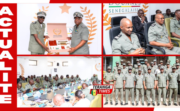 Douanes sénégalaises : le colonel Alassane Ba honoré après une riche carrière au service de l’État
