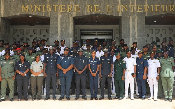 La Police aux Frontières accueille une délégation de l'AFCSC du Nigeria à Dakar