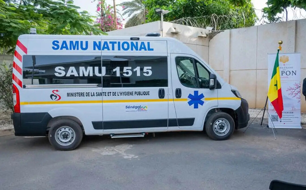 JOJ Dakar 2026: le Japon offre quatre ambulances médicalisées au Sénégal