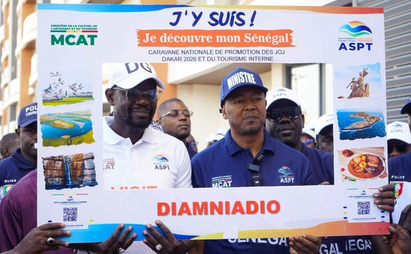JOJ Dakar 2026: Inauguration du Village africain par Alpha Thiam et Mame Coumba Diop