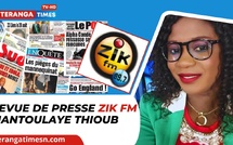 MANTOULAYE THIOUB - REVUE DE PRESSE - 19 JUIN 2025
