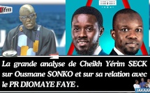 La grande analyse de Cheikh Yérim SECK sur Ousmane SONKO et sur sa relation avec le PR DIOMAYE FAYE