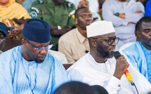 Ousmane Sonko au Magal de Mbacké Baari : un moment de spiritualité et de dialogue