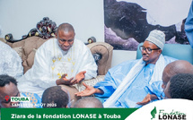 Magal 2025 : Le DG de la LONASE, Toussaint Manga, accueilli par le Khalife général des Mourides