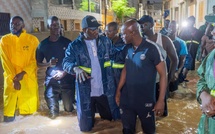 Dakar: Le ministre de l’Hydraulique Cheikh Tidiane Dièye en visite après les fortes pluies