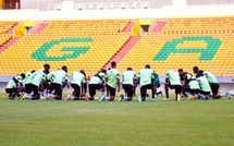 Équipe nationale : première séance d’entraînement sous la pluie à Diamniadio avec six Lions