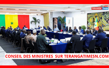Communiqué du Conseil des Ministres du Mercredi 10 Septembre 2025