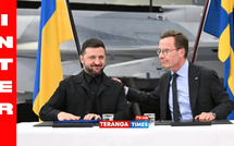Ukraine: Zelensky signe un contrat d’armement en Suède