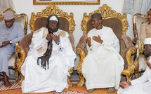 Le Ministre Mouhamadou Bamba Cissé reçu à Yoff Layène par le Khalife Général