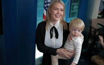 Karoline Leavitt, porte-parole de la Maison-Blanche, attend une petite fille en mai 2026