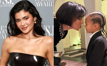 Kylie Jenner partage les fêtes de Noël en famille — avec du papier cadeau personnalisé pour Stormi et Aire