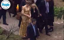Taylor Swift est la future mariée la plus glamour dans sa robe "Mirrorball" dorée au mariage d'Este Haim pour le Nouvel An
