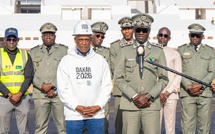 Préparatifs des JOJ 2026: le Directeur général des Douanes inspecte le stade Iba Mar DIOP