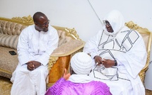 Finance Islamique et Proximité: Le DG de la BNDE Mamadou Faye recueille les prières de Serigne Mouhamadou Lamine Lahi