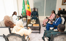 El Malick Ndiaye soutient un réseau des femmes parlementaires avec ONU Femmes