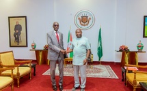 Francophonie : Évariste Ndayishimiye reçoit des envoyés de Mohamed Ould Ghazouani