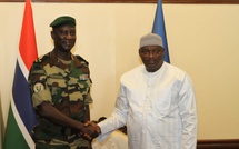 L'amiral Wade en Gambie : le CEMGA salue le travail du détachement sénégalais de la CEDEAO