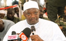 Gambie : À Demba Kunda, le Président Adama Barrow prône la paix électorale et lance de grands projets routiers