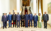 Diplomatie : Au Palais de la République, le Président Bassirou Diomaye Faye s'entretient avec les leaders de l'APF Afrique