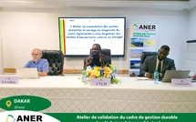 L’ANER et ses partenaires jettent les bases d’une filière durable de gestion des déchets d’équipements solaires