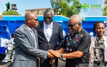 Appui à l’assainissement au Bénin: A Cotonou, la CEDEAO remet officiellement un lot de matériels de salubrité au ministère de l’Environnement