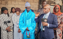 Sinistre à Sacré-Cœur 3 : Le ministre Moustapha Guirassy au chevet de Télé-École après l'incendie