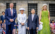 Pays-Bas : Première historique pour la princesse Ariane, sublime en tiare lors du banquet d’État pour le couple impérial japonais