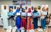 Éducation des filles : La Première Dame Marie Khone Faye couronne l’excellence scientifique à Ziguinchor