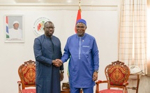 Coopération bilatérale: Le Vice-Président de la Gambie reçoit le Secrétaire exécutif du Secrétariat permanent sénégalo-gambien