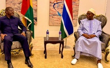 Gambie–Guinée-Bissau : le vice-président Mohammed B.S. Jallow accueille le Premier ministre Ilídio Vieira Té à Banjul