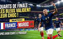 Match France Maroc en quarts de finale: Les Bleus valident leur choc après avoir écarté le Paraguay