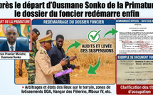 Après le départ d’Ousmane Sonko de la Primature, le dossier du foncier redémarre enfin