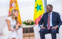 Coopération bilatérale : Le Premier ministre Ahmadou Al Aminou Lô reçoit la Vice-Présidente espagnole Yolanda Díaz à Dakar