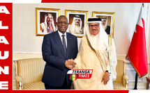 Diplomatie mondiale: Macky Sall reçu au Bahreïn par le ministre Alzayani pour sa campagne au Secrétariat général de l'ONU