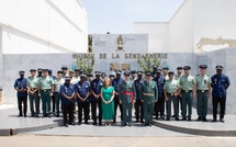 Coopération Sénégal - Espagne : La Gendarmerie nationale décore des personnels de la Guardia Civil