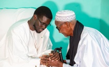 Louga: Le Président Bassirou Diomaye Faye présente ses condoléances à Guet Ardo après le décès du Khalife El Hadji Mouhamadou Aïssata Ba