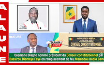 Bassirou Diomaye Faye a nommé Ousmane Diagne président du Conseil constitutionnel en remplacement de Mamadou Badio Camara, décédé